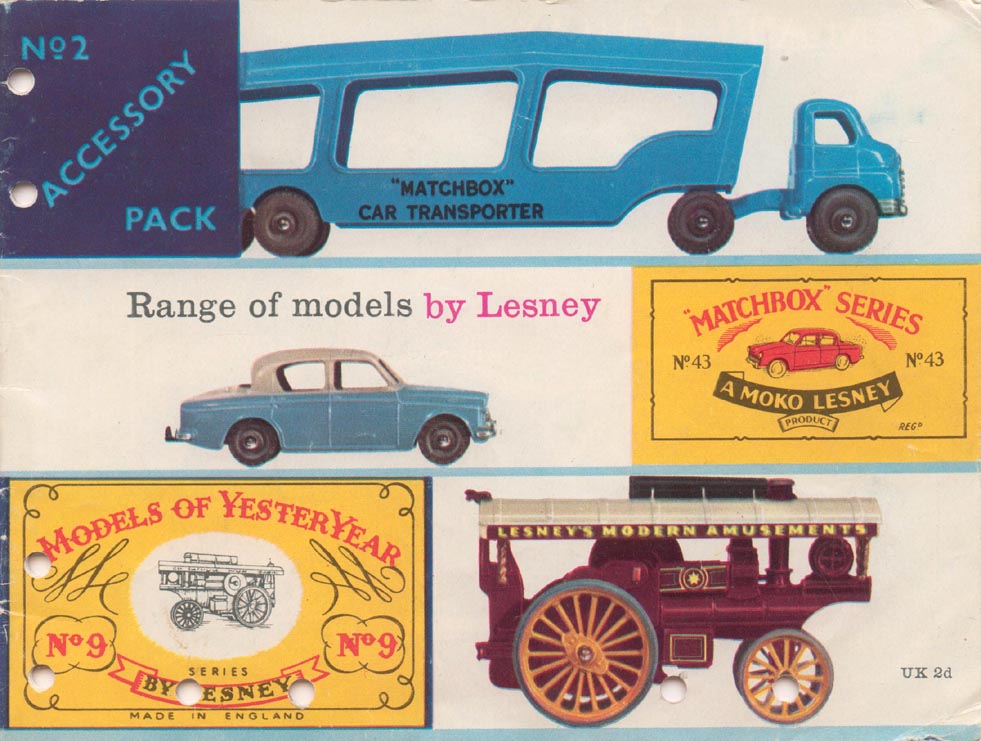 matchbox diecast catalogue