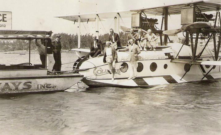 Aeromarine Model 75 'Columbus' with James W. Inches