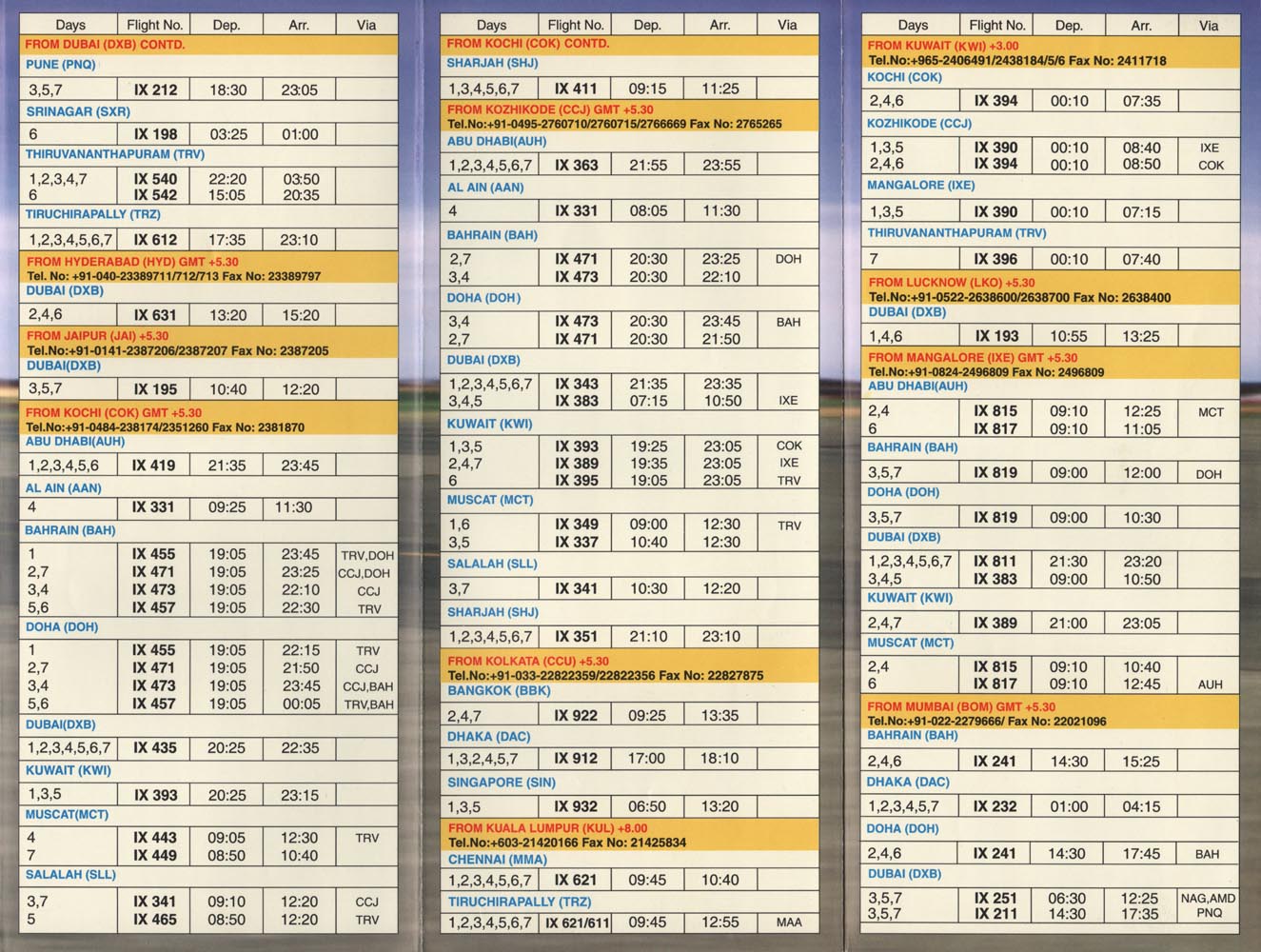 The Time Schedule of Air India Flights – Navigating the Skies with Ease